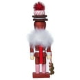 thumbnail image 6 of Kurt Adler 12" Red Gingerbread Nutcracker with Cookie Hat, Christmas Decoration, 6 of 6