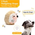thumbnail image 2 of Toozey Cute Hedgehog Dog Toys, Puppy Toys with Squeaky, 5 Inches, 2 of 8