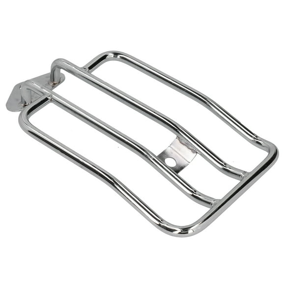 Fugacal Rack Motorcycle, Back Luggage Rack, Stainless Steel Corrosion Resistance Easy Operation Silver Plating Simple Installation Luggage Rack For Rear