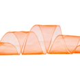 thumbnail image 2 of Chiffon Wired Ribbon 2-1/2"X20yd-Orange, 2 of 3