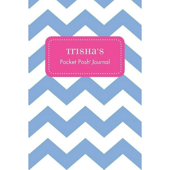 Trisha's Pocket Posh Journal, Chevron (Paperback)
