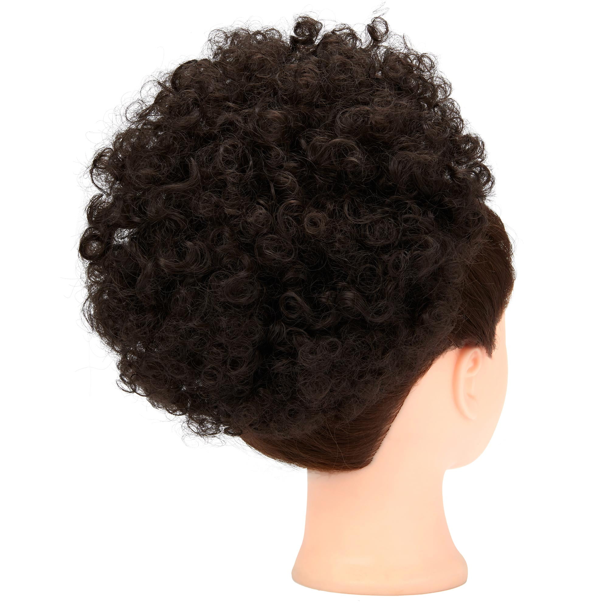 SAYFUT Afro Bun Updo Ponytails Synthetic Hair Extension for Woman Girls Curly Messy Puff
