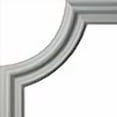 thumbnail image 3 of Ekena Millwork PML10X10SE 10.5 In. W X 10.5 In. H Architectural Seville Panel Moulding Corner, 3 of 4