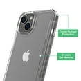 thumbnail image 3 of onn Protective Gel Phone Case for iPhone 16e / iPhone 15 / iPhone 14 / iPhone 13 - Clear, 3 of 10