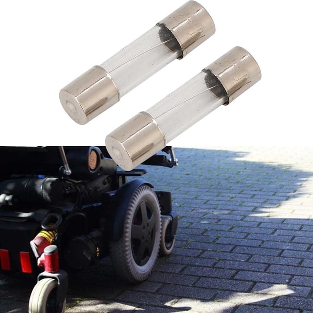 Fusible De Scooter De Movilidad, Fusible De Bicicleta Eléctrica, Material Base De Latón 2 Piezas Reemplazo Maravilloso Para El Descanso En El Hogar Amonsee E Scooter Fuse