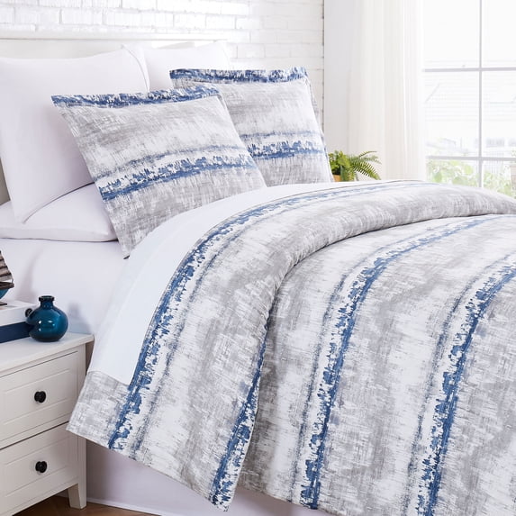 Abstraction 300 Thread-Count Cotton Sateen Duvet Cover Sets
