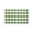 Green, variant on Welcome Door Mat, Spring Summer Plaid Cotton-Blend Woven Rug, Non-Slip Silicone Base Washable Mat, Porch Decor for Front Door, Entryway, Patio & Home Use