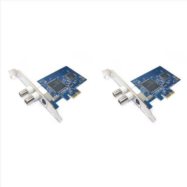 2X PCIE to BNC Capture Card CX23880+8892 Chip PCIE Surveillance AV/S Terminal SV2000 Video Capture Card