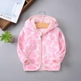thumbnail image 4 of aidice Baby Fleece Hoodie Boys Girls Zipper up Winter Warm Toddler Jackets Casual Soft Comfy Infant Outerwear, 4 of 4
