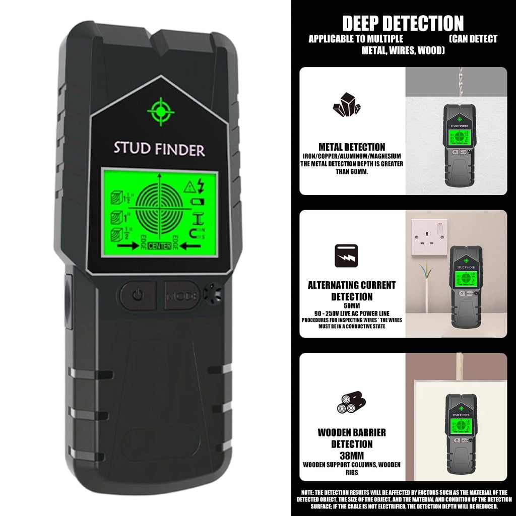 PatungKu Advanced 6 In 1 Electronic Locating Tool Wall Measurement Instrument for House