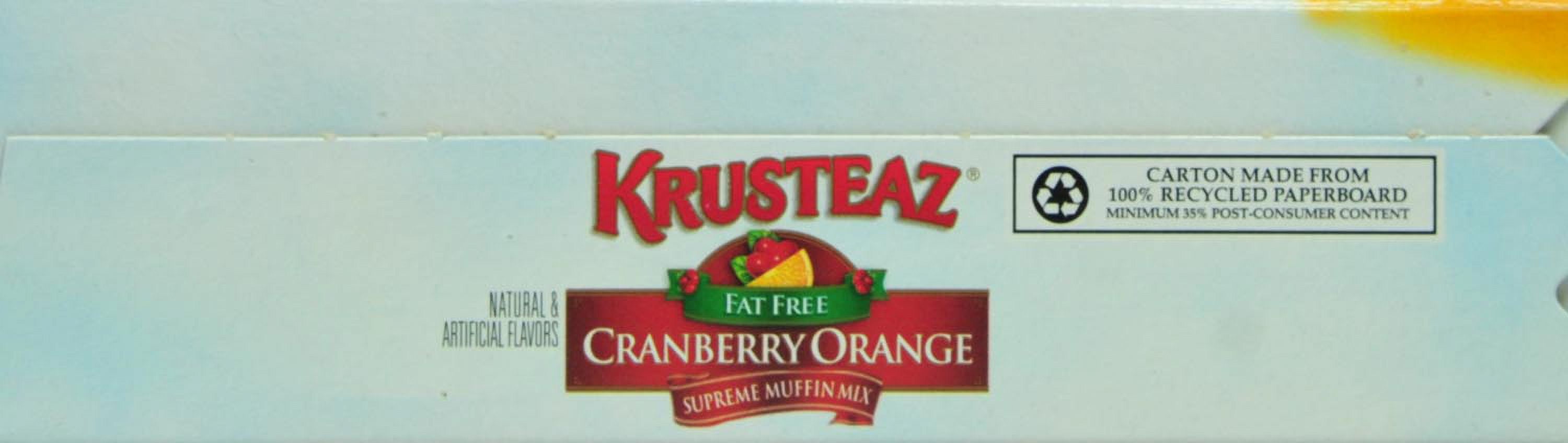 Krusteaz Fat Free Cranberry Orange Muffin Mix, 17.5 Oz