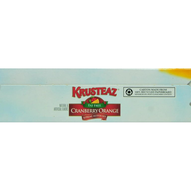 Krusteaz Fat Free Cranberry Orange Muffin Mix, 17.5 Oz - Walmart.com