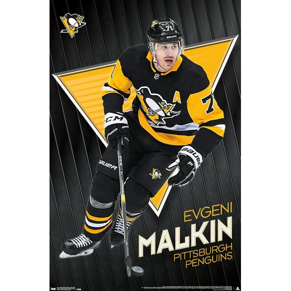 NHL Pittsburgh Penguins - Evgeni Malkin 19 Wall Poster, 22.375" x 34"