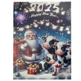 thumbnail image 4 of Calendario de Adviento de Navidad 2024 | Cuenta Regresiva de 24 Días con Adornos de Vaca | Bonitas Figuras y Colgantes de Vaca de Acrílico | Regalo de Cuenta Regresiva para Niños y Familias | Kit de, 4 of 6