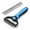 Large Blue, variant on Pet Pro Grooming Tool, Double Sided Undercoat Rake for Dogs Cats Horse, Deshedding Dematting Comb for Medium to Long Haired Pets
