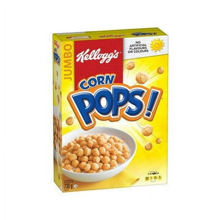 Kellogg's Corn Pops Cereal Jumbo Size 730g/25.8 oz