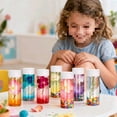 thumbnail image 6 of 24 Pack Sensory Bottles with Lids, 12 OZ/ 350 ML Empty Plastic Bottle, Leakproof Drink Container Bulk, Reusable Clear Calming Jars for Classroom Party, Great for Juice Milk Water Beverages$$, 6 of 8