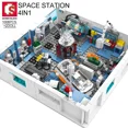 thumbnail image 2 of SEMBO 4-IN-1 Space Station Building Blocks With Astronaut Mini Dolls, Early Learning Science Exploration DIY Bricks Gifts Toys Gong Bohan unisex, 2 of 2