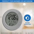 thumbnail image 2 of Reloj de ducha Ken-Tech Sonnet resistente al agua con pantalla grande, 2 of 7