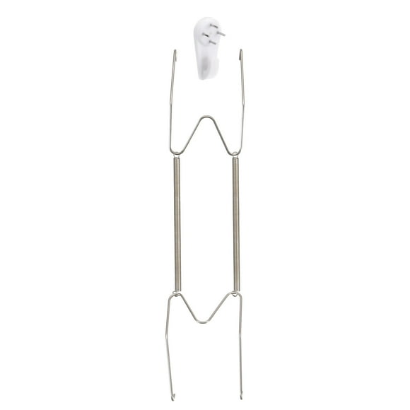 Unique Bargains 1Pack Plate Hanger, 14 Inch Stainless Steel Invisible Wall Plate Hangers for Decorative Plates, Silver