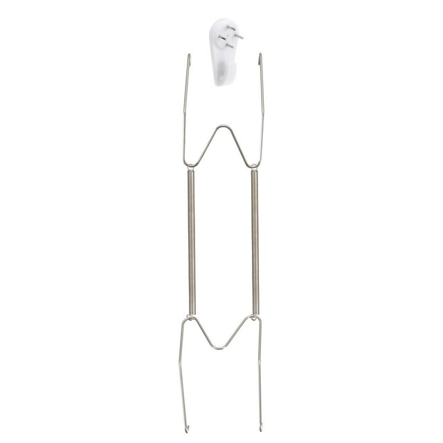 Unique Bargains 1Pack Plate Hanger, 14 Inch Stainless Steel Invisible Wall Plate Hangers for Decorative Plates, Silver