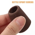thumbnail image 6 of Niceauty Teapot Spout Covers Coffee Color Protective Silicone for Kitchen Use, 6 of 8