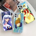 thumbnail image 2 of Funda Transparente Compatible Con Motorola Moto E7 E7I Plus Edge 20 Fusion S30 Power Lite E20 Pro OSC68 Inuyasha Protectora Suave, 2 of 3