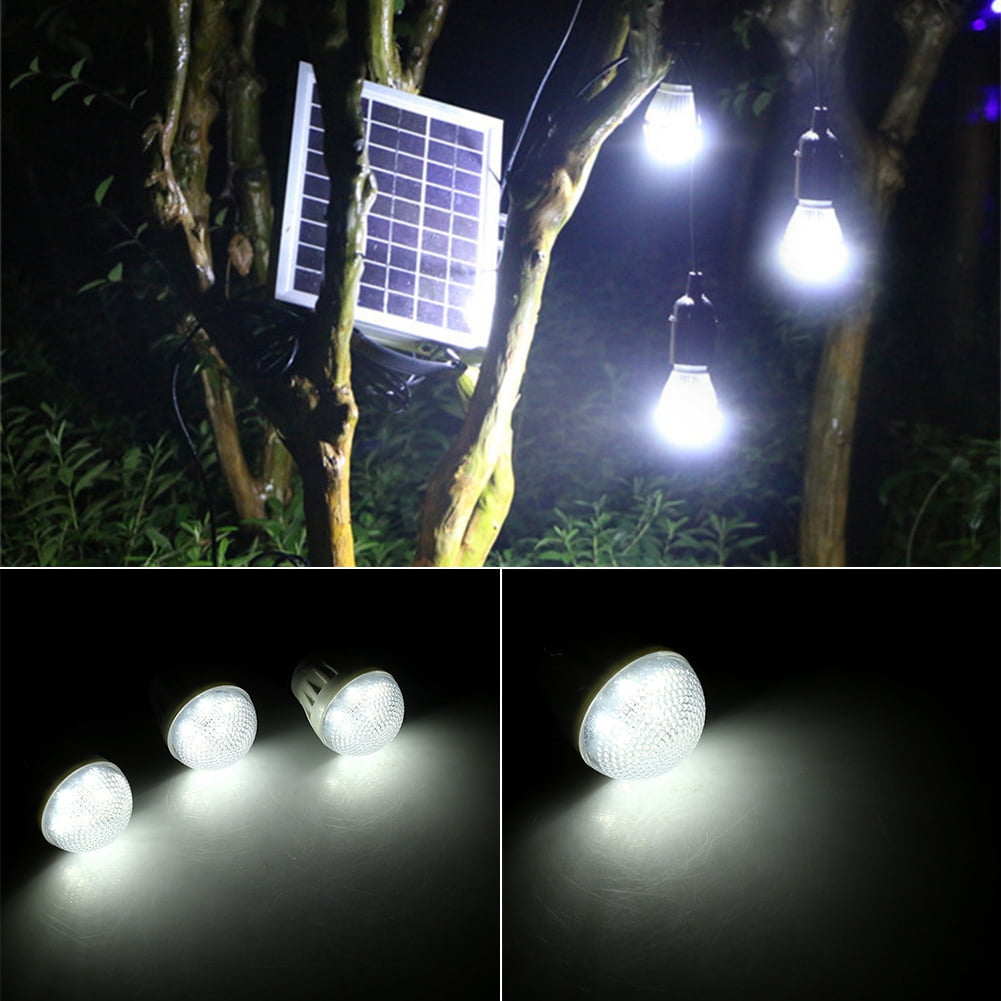 Mgaxyff Solar Panel Lighting Kit 4w Outdoor 3 Solar Panel Lighting Kit 4w Outdoor