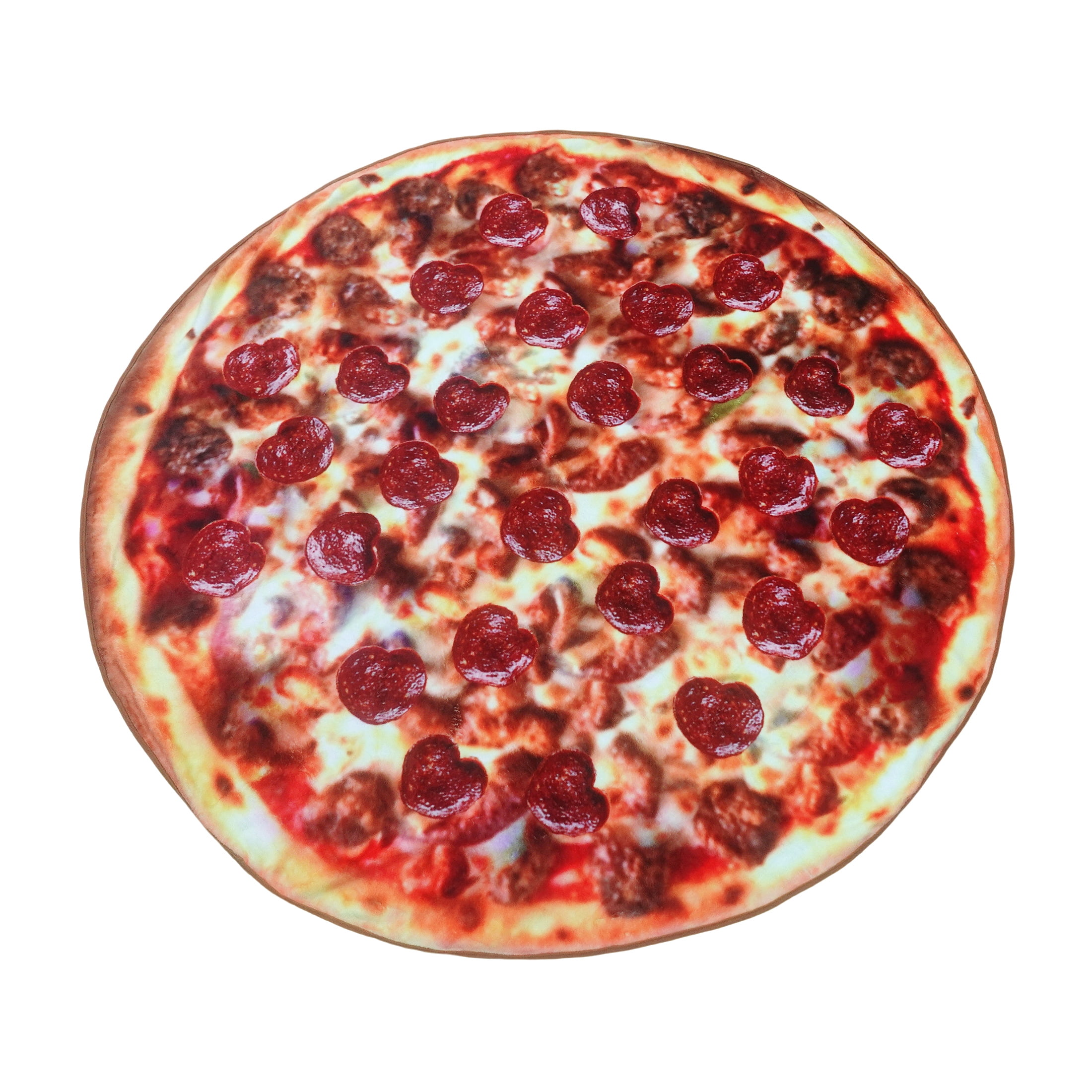 Way to Celebrate Plush Pizza Blanekt 58.5*58.5inch