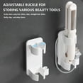 thumbnail image 6 of Wall-Mounted Hair tool Organizer - Curling Iron, Straightener, And Dryer Holder for Bathroom Storage Hair tool Organizer Wand Holder,Curling Iron Storage Rack, 6 of 9