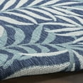 thumbnail image 2 of Nourison Garden Oasis Indoor/Outdoor Navy 5' x 7' Area Rug (5x7), 2 of 10