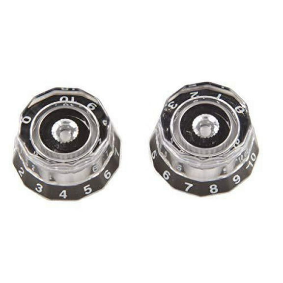 prs guitars lampshade knobs, black (101754:001:008:002)