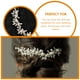 thumbnail image 2 of KAKOWELY Diadema de perlas para novia, tocado de novia, adorno para el pelo de boda, 2 of 4
