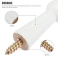 thumbnail image 6 of ULTNICE Coat Hangers White Plastic Wall Hooks 10Pcs 2.75X0.71X0.71in, 6 of 8