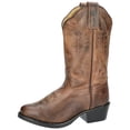 thumbnail image 3 of Botas Smoky Mountain Annie Western para niñas, color marrón, talla 6.5US, 3 of 6