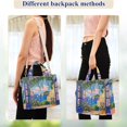 thumbnail image 4 of FORMRS Womens Corduroy Tote Bag Crossbody Shoulder Handbag with Pocket, Blue Window, 4 of 7