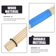 thumbnail image 2 of KALLORY 1 Pair Blue Wooden Drum Mallets for Drum and Percussion Instruments Beginner present, 2 of 8