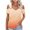 Tops for Women Plus Size-Beige, variant on Homenesgenics Tops for Women Plus Size,Tunic Tops for Women,Crop Tops for Women Women's Sexy off-The-Shoulder Gradient-Neck Short Sleeve Tops Blouse Beige XL