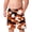 15# Orange, variant on Men’s Camo Cargo Shorts Elastic Waist Drawstring Cotton Big & Tall Relaxed Fit Casual Summer Work Shorts with Pockets Blue 3XL