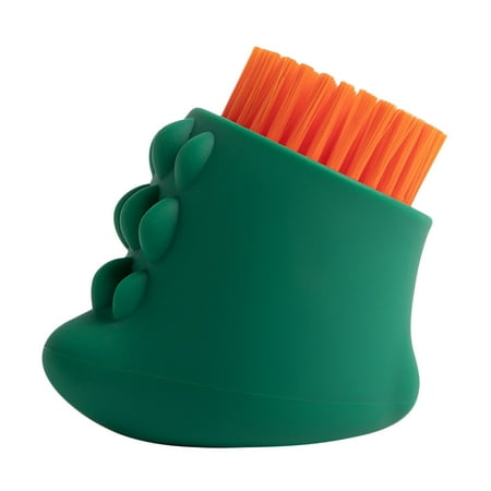 

Mittory Creative Dinosaur Shape Laundry Brush Household Silicone Particles Rub Clothes