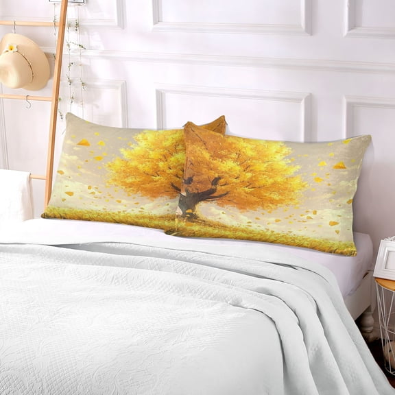 Pillow Case Plush Pillow Autumn Embrace Case standard size/King size/Queen size Bed Pillow Pillowcases