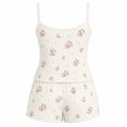 thumbnail image 2 of Set Pijama George para Mujer, sin Manga Hueso Talla M 2 piezas, 2 of 4