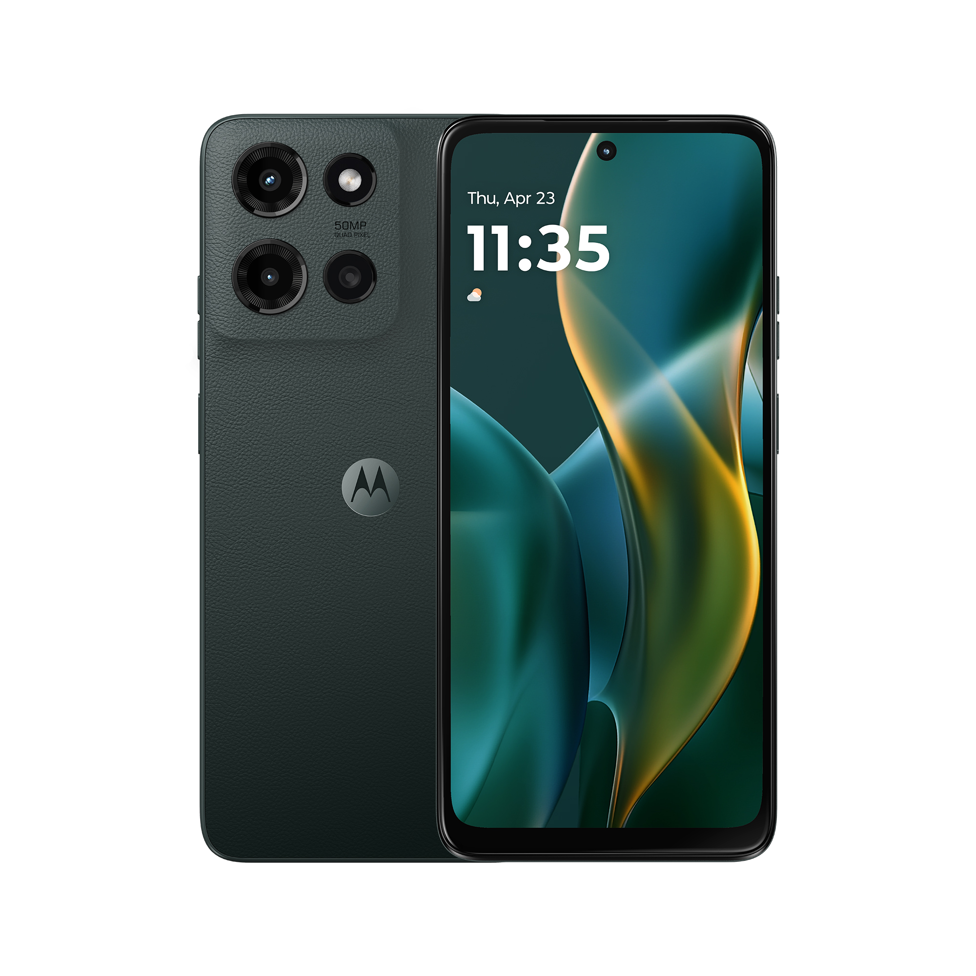 Open Box Total Wireless Motorola Moto g 2025, 5G, 128GB, Gray - Prepaid Smartphone [Locked to Total Wireless]