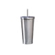 thumbnail image 1 of Yuarrent Frasco de vacío de acero inoxidable, paja desmontable antideslizante, 500ml, reutilizable, lavable, para leche, café, agua, taza, suministros Cocina y Comedor Plata Yuarrent HA073675-02B, 1 of 6