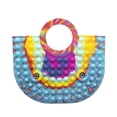 thumbnail image 1 of Empuje El Bolso Del Bolso De La Burbuja Bolso De La Burbuja Del Rompecabezas De La Descompresión Del Silicón Minnieouse AP007467-03, 1 of 6