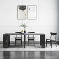 thumbnail image 4 of High Extendable Luxury Dining Table Waterproof Folding Nail Coffee Tables Office Computer Mesas De Comedor Kitchen Furniture My Lux Decor Round, 4 of 22