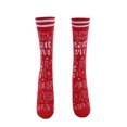 thumbnail image 1 of goowrom Christmas Adult Tube Socks with Cartoon Pattern, Vintage Style Soft Cotton Thick Accessory, 1 of 7