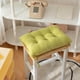 thumbnail image 4 of Cojines para silla de terciopelo de maíz grueso, cojín para asiento de estudiante, cojín para aula de oficina, cojín de asiento con correa rectangular aislante, cojín para asiento, 4 of 7