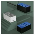 thumbnail image 4 of 50W USB Charger 5V2.4A 10 Ports Multiple USB Charging Station Multi Port Device Fast Charger ,Easy to Use, 4 of 5
