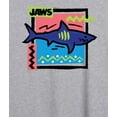 thumbnail image 3 of Jaws - Shark Doodle Square - Women's Oversized Graphic T-Shirt, 3 of 5